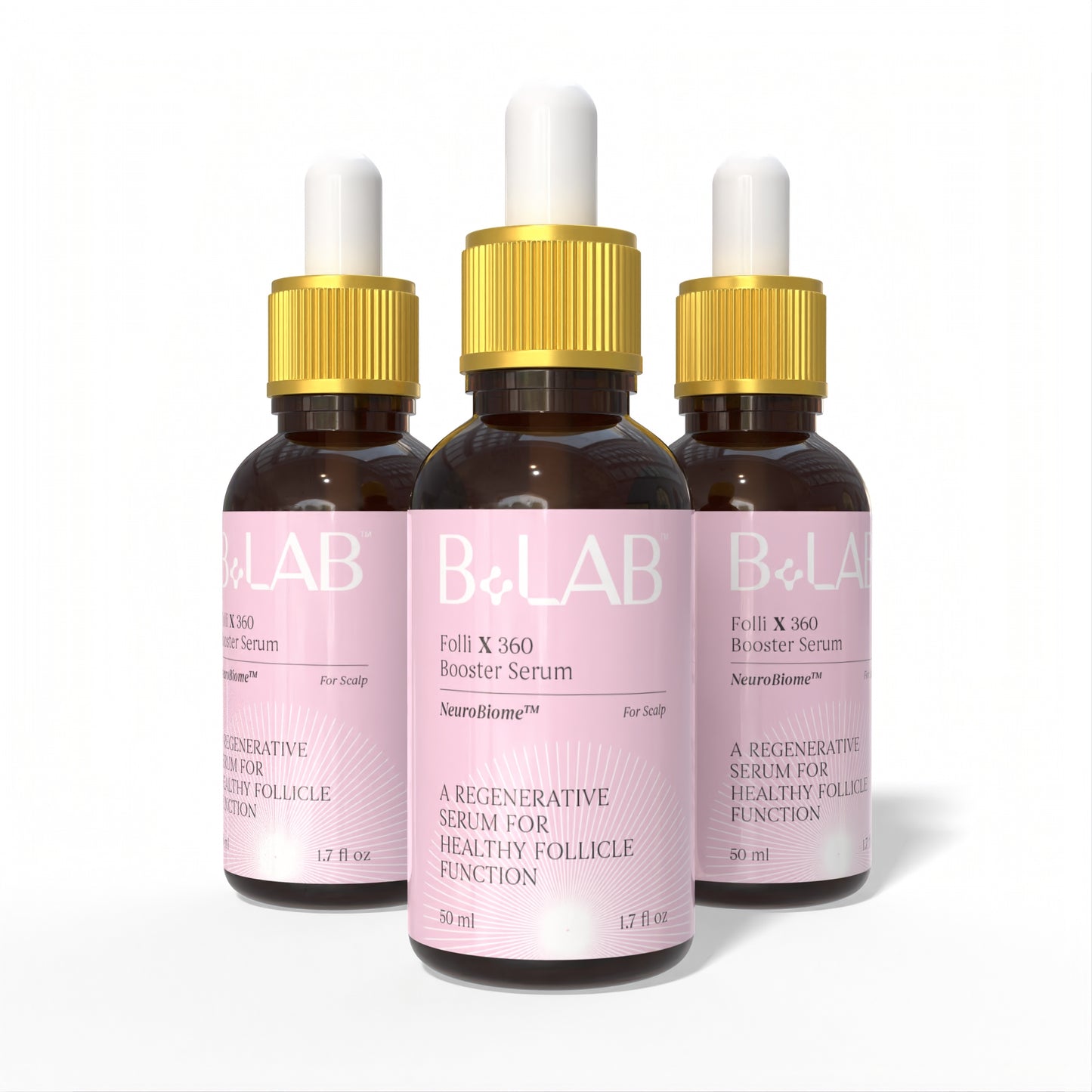 FolliX 360 Booster Serum (3 Bottles)