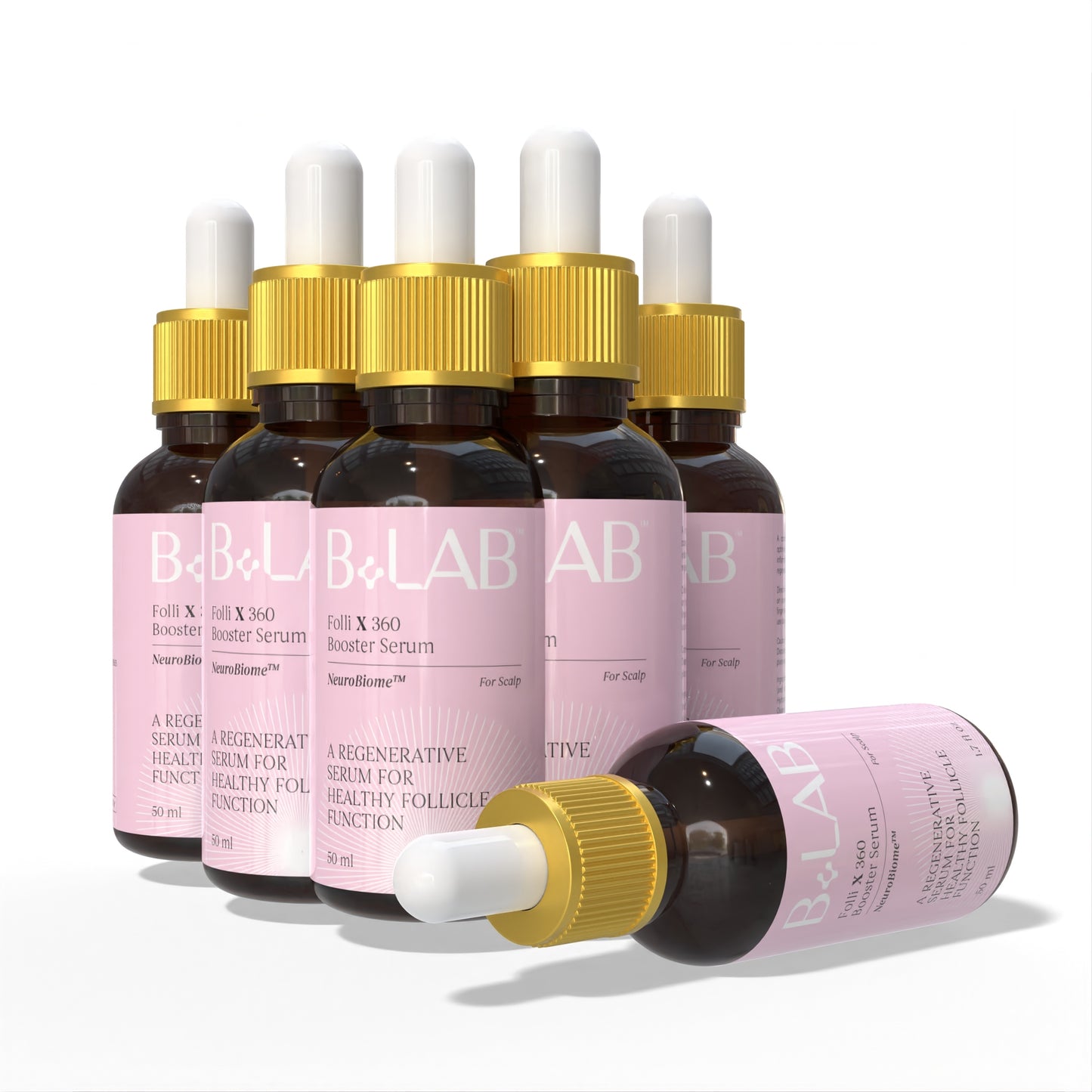 FolliX 360 Booster Serum (6 Bottles)