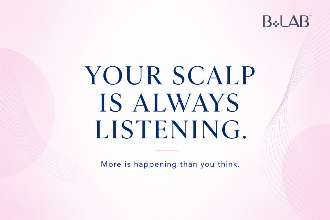 What your scalp is doing when you're not thinking about it